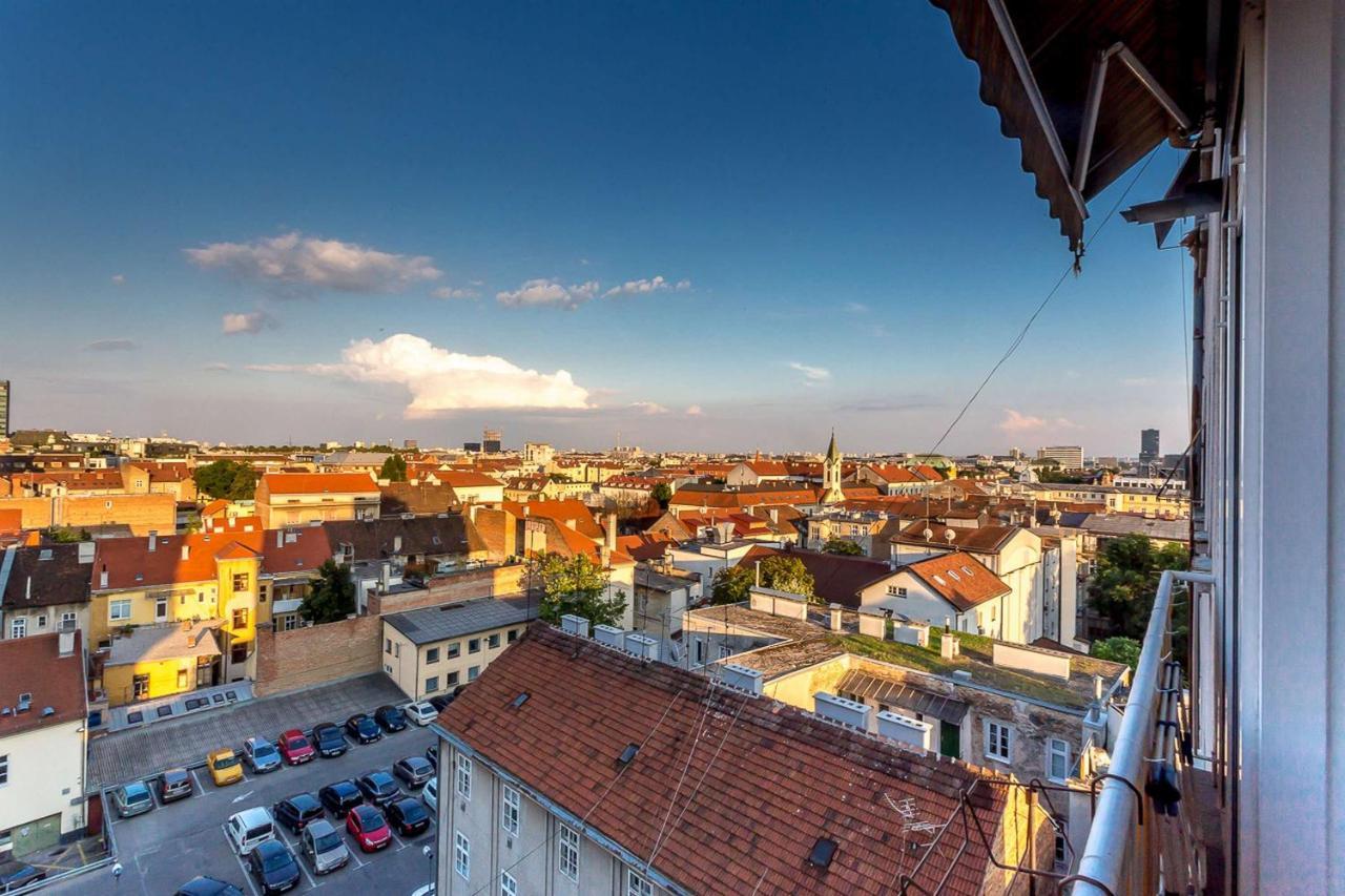 Art Deco Zagreb Centre View Apartment Стая снимка
