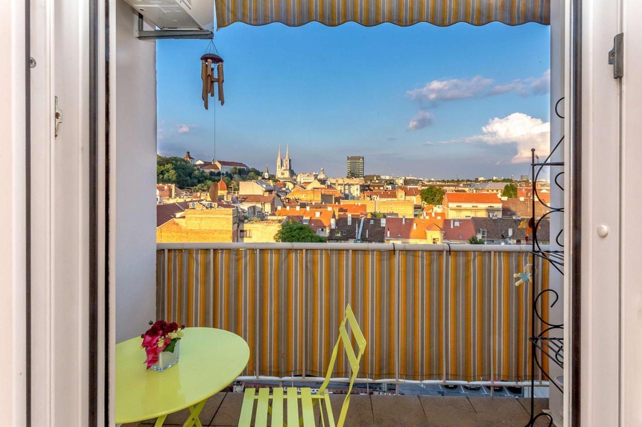 Art Deco Zagreb Centre View Apartment Стая снимка